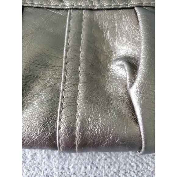 Brighton Wristlet Wallet Coint Purse - Metallic Bronze/Light Gold Color Leather - Picture 7 of 7